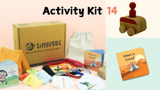 Welcome to the Tinyvers Activity Kit 14: For Ages 34-36 Months – Let’s Explore and Learn Together!
