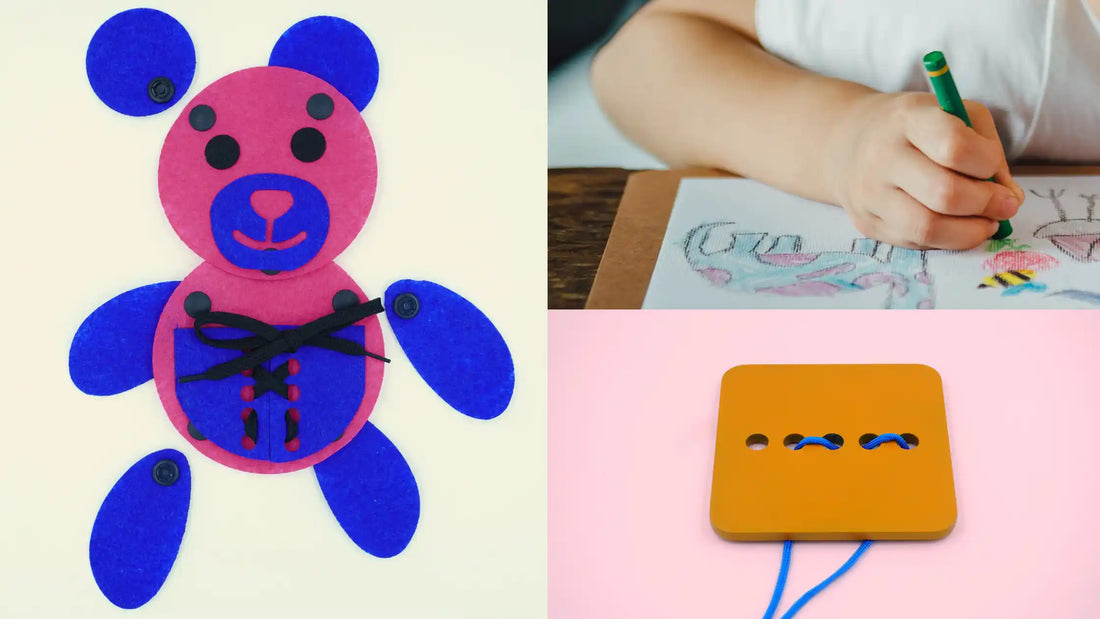 How Montessori Lacing Toys Enhance Brain Development in Early Childhood
