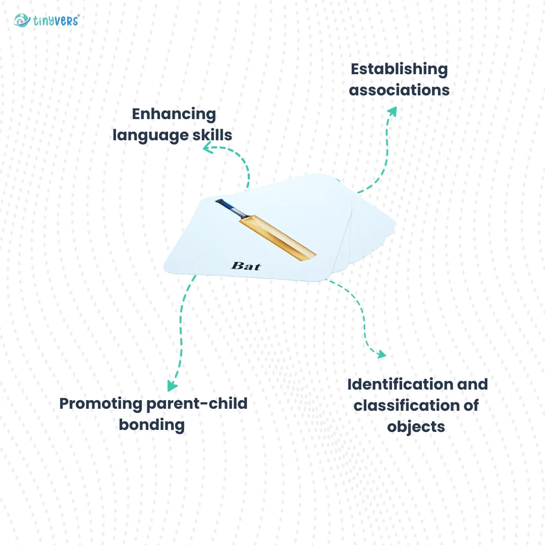 Educational cards about objects