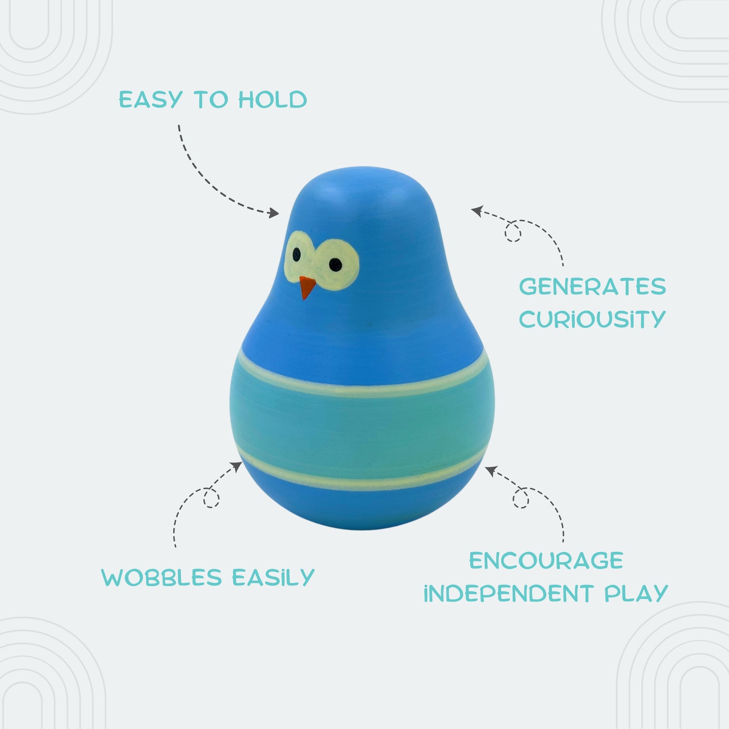 Wooden Roly Poly