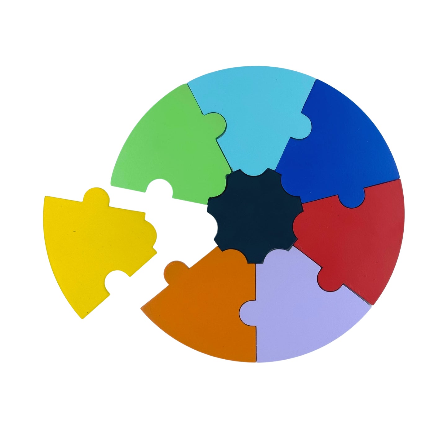 Rainbow Colour Hue Jigsaw Puzzle