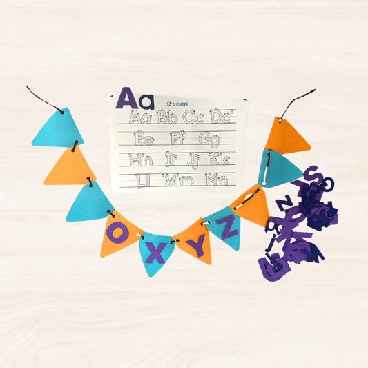 Alphabet Banner & Letter Board Playset Room Hanging Decorations