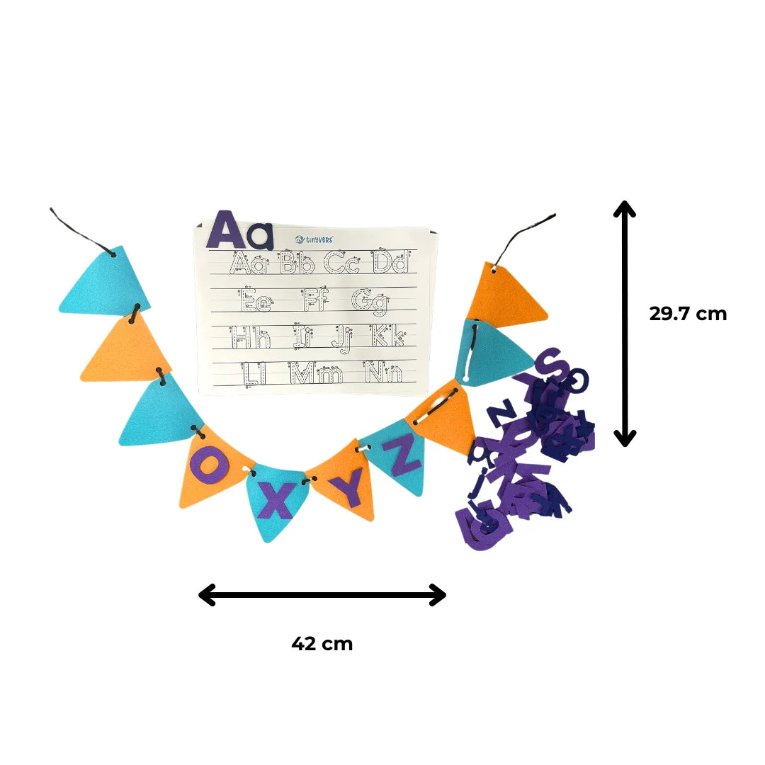 Alphabet Banner & Letter Board Playset Room Hanging Decorations