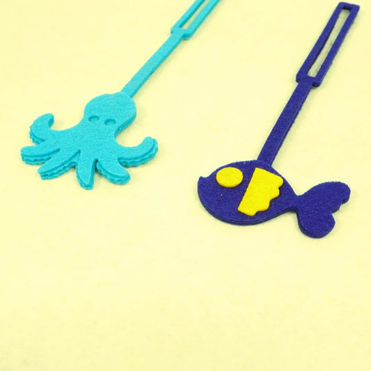 Adorable Aqua Animal Bag Charm Keychain Cute & Durable Charm for Bags, Keys, and Gifts