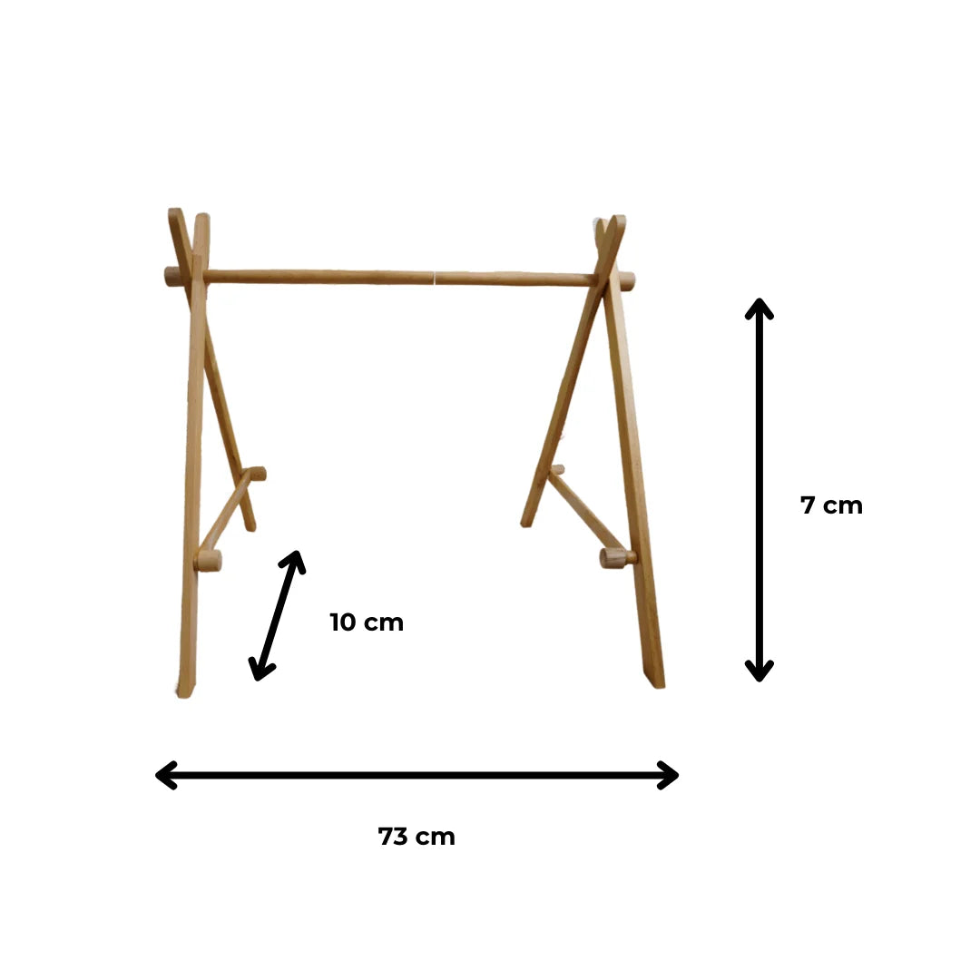 Montessori Baby Floor Gym For Mobiles Hanging Toys, Baby Activity Gym