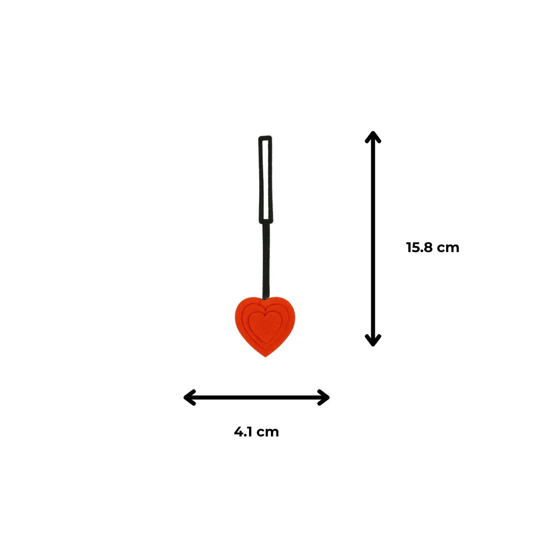 Adorable Fire, Heart, Star Bag Charm Keychain Cute & Durable Charm for Bags, Keys, and Gifts