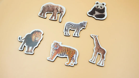 Introducing the Montessori Animal Match Game to Your Toddler