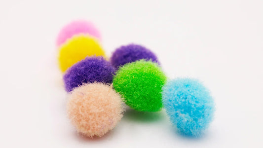 Five Ways to Play with Pom Poms