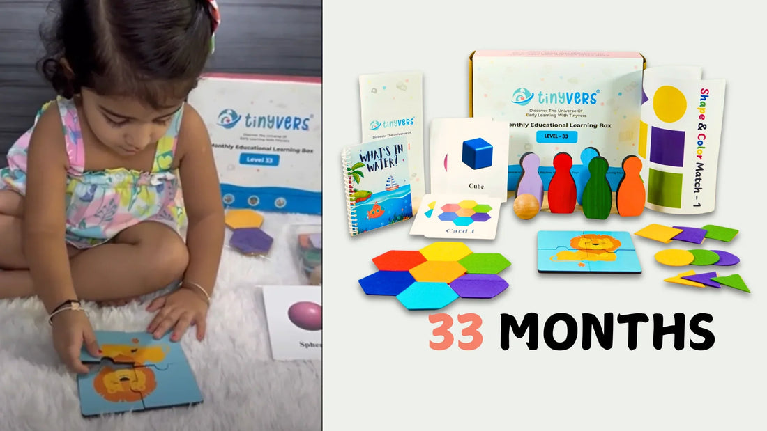 Mighty Mover, Marvelous Maker & Mini Maestro: Your 33-Month-Old's Symphony of Skills!