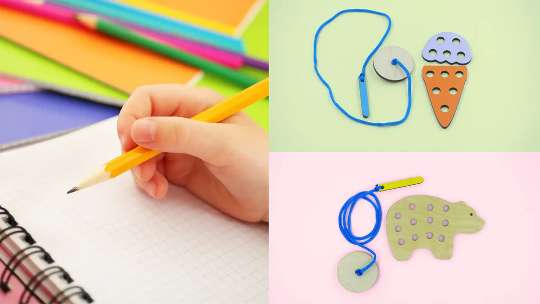 From Play to Progress: How Montessori Lacing Toys Build Writing & Life Skills in Kids