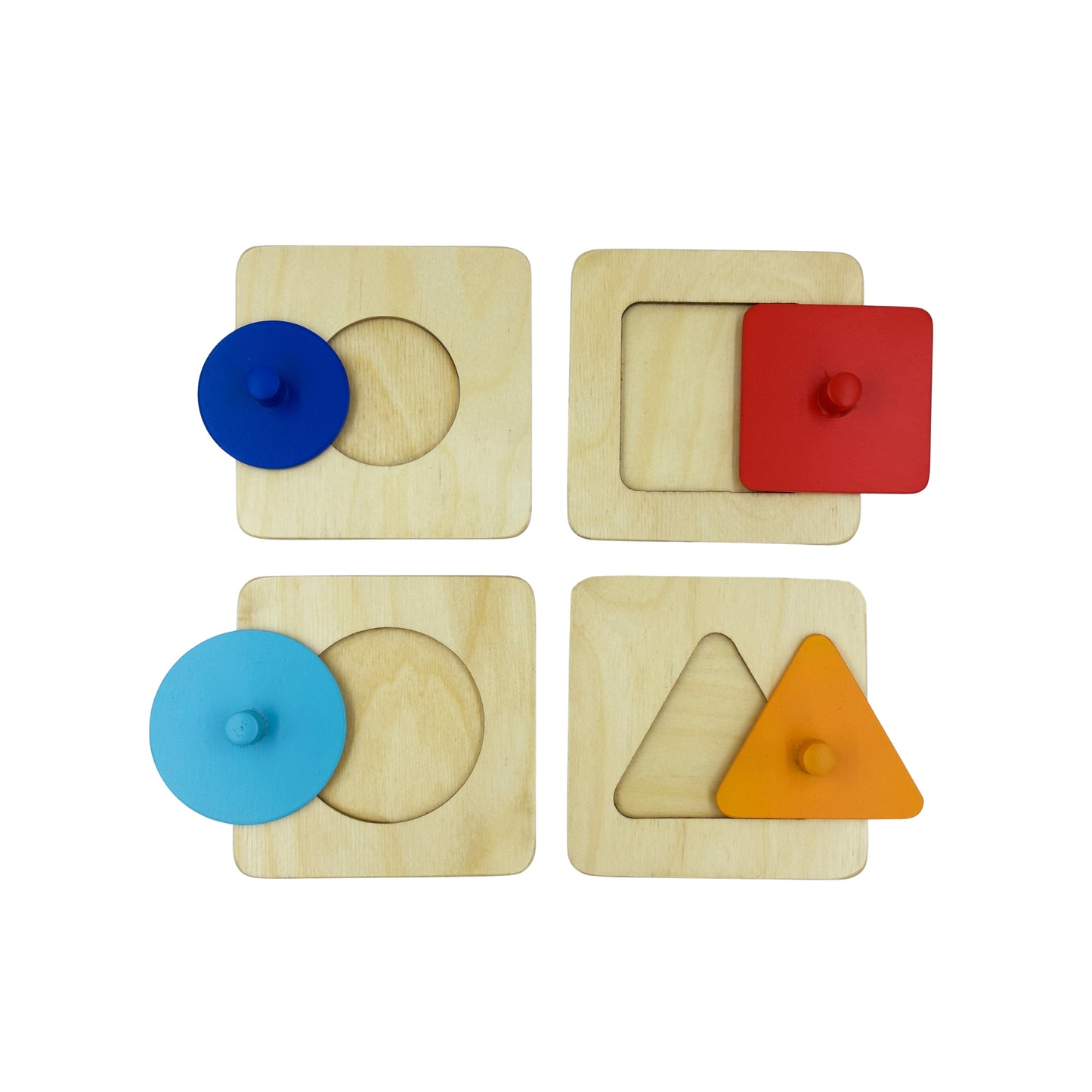 Shape Puzzle - set of 4