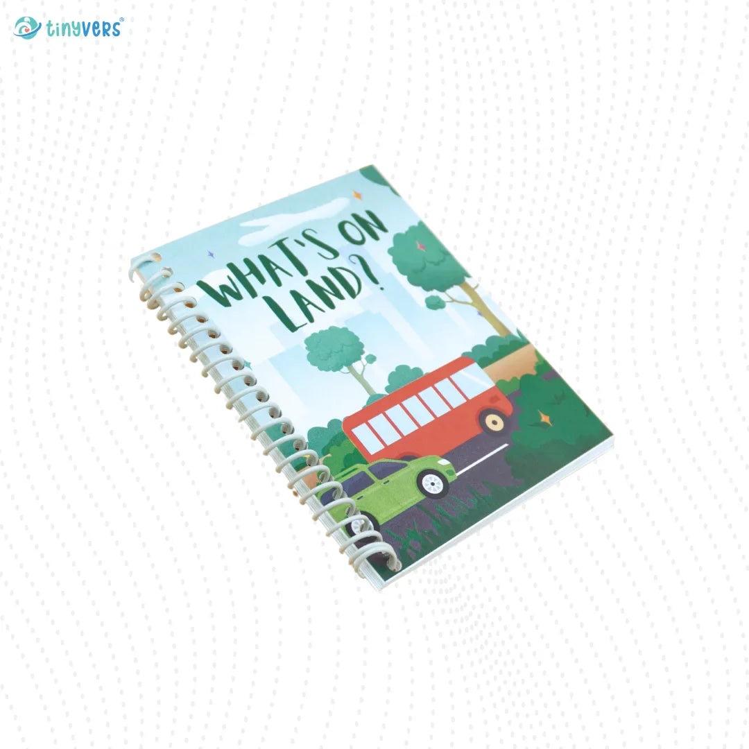 What's On Land Book – Tinyvers