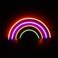 Small Rainbow Neon Light LED Strip For Wall Decor