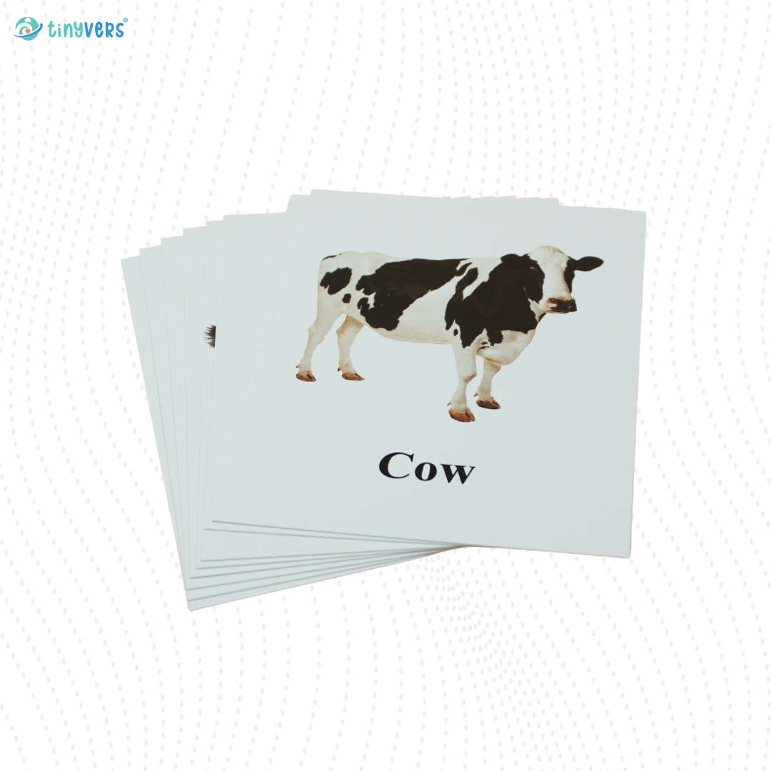 Farm Animal Educational Cards