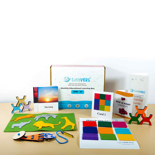 Month 32 : Monthly Educational Learning Box | Level 32 | Montessori Box