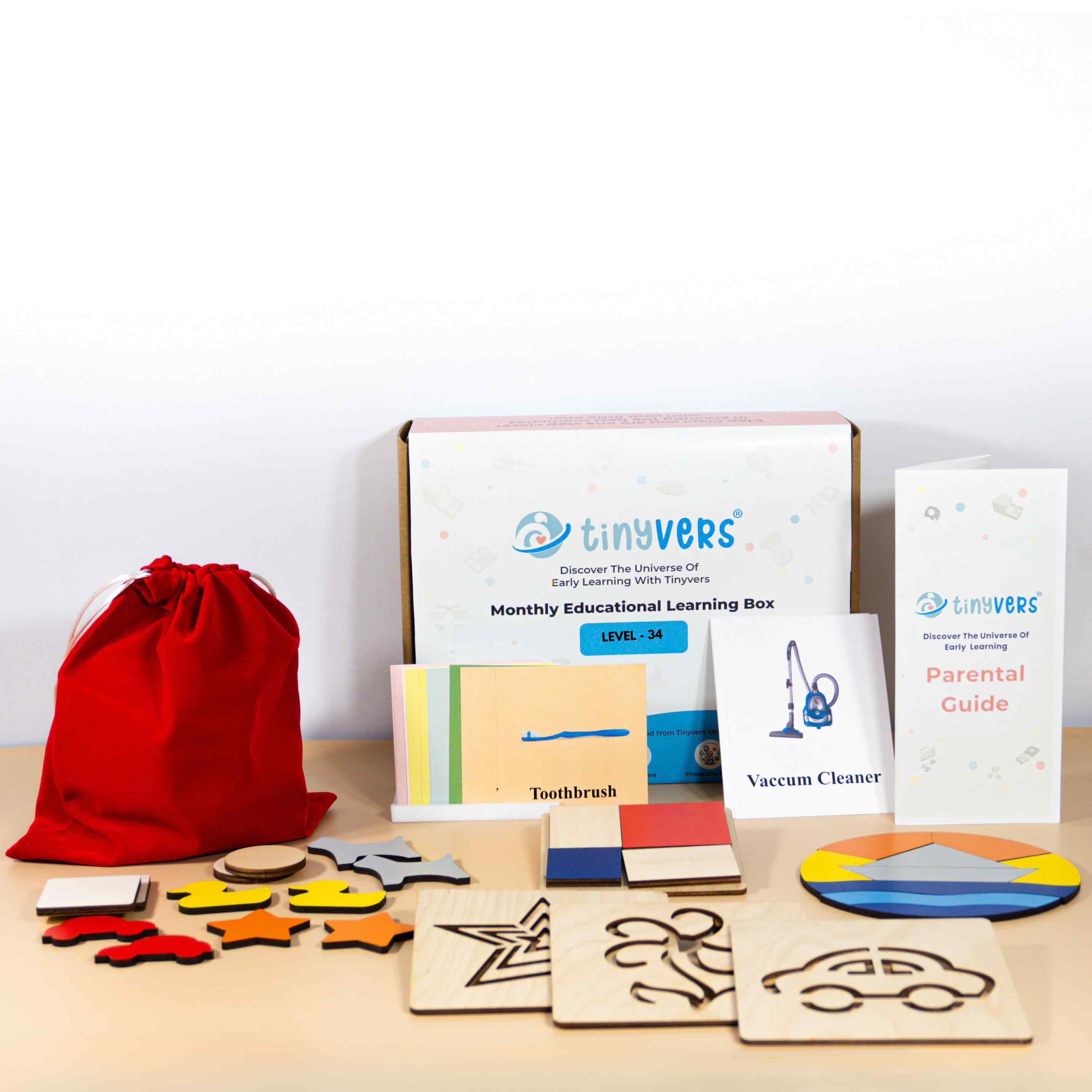 Month 34 : Monthly Educational Learning Box | Level 34 | Montessori Box
