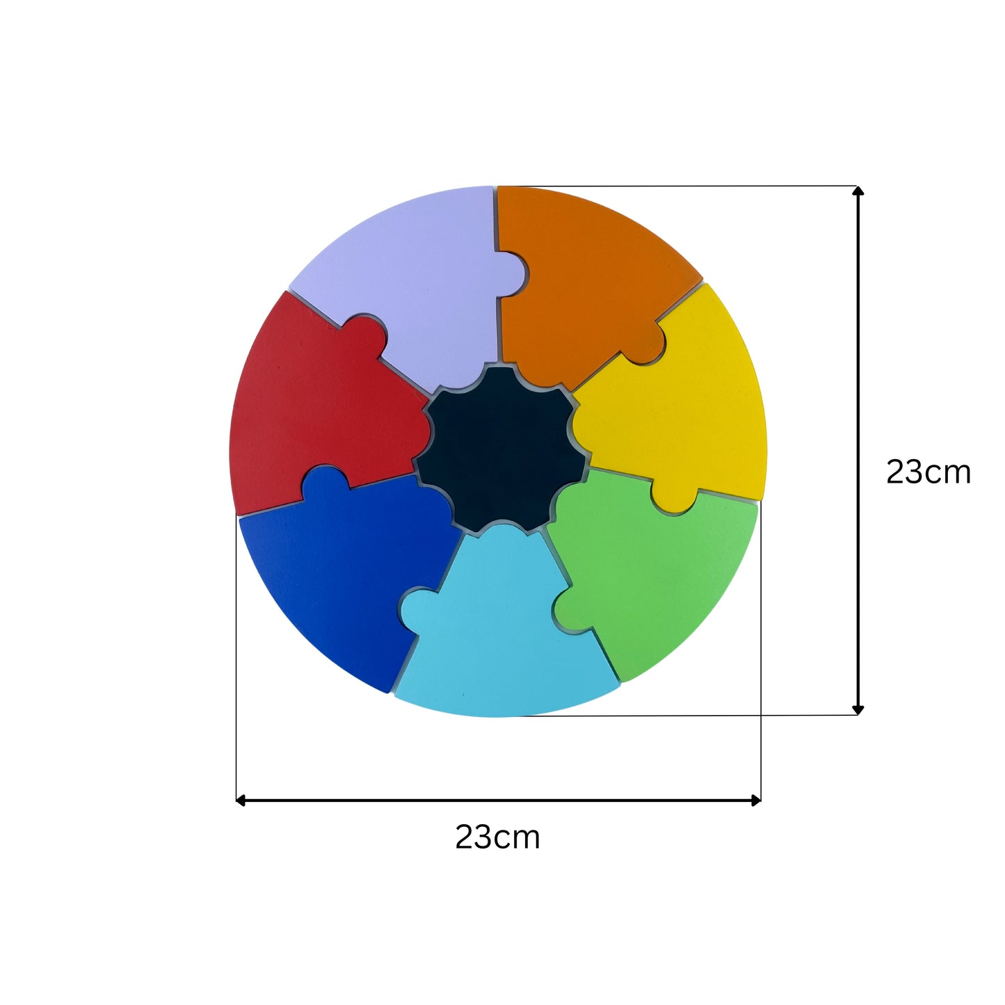 Rainbow Colour Hue Jigsaw Puzzle