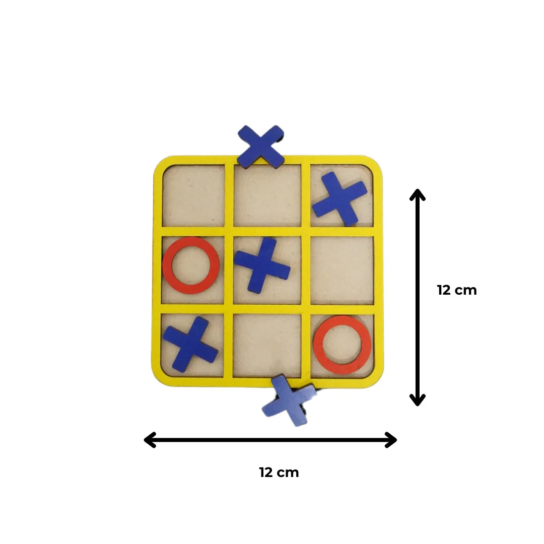 Wodoen Tic Tac Toe Game, Zero and Cross Game |Board Games for Adults and Kids| XOXO Toys| Brain Games Toys for Kids 5+ Years