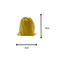 Cotton Drawstring bag Yellow