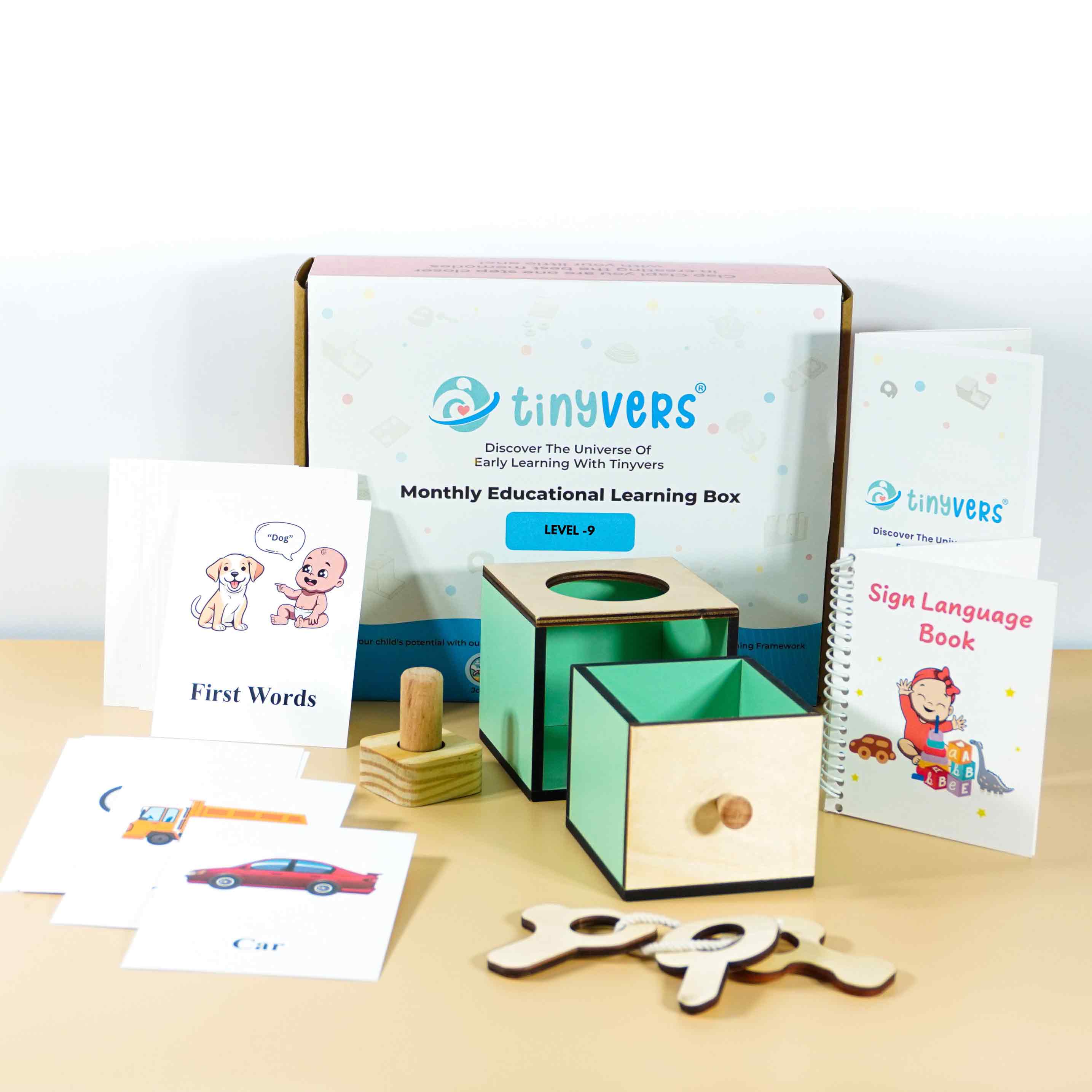 Month 9 : Monthly Educational Learning Box | Level 9 | Montessori Box