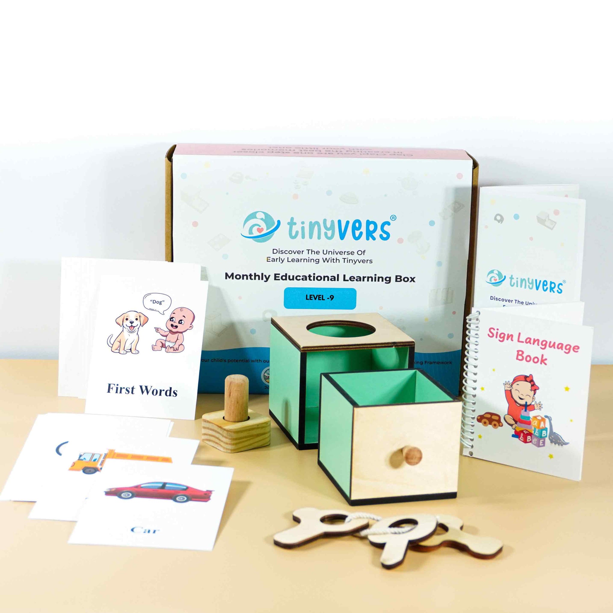 Month 9 : Monthly Educational Learning Box | Level 9 | Montessori Box