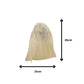 Cotton Drawstring bag Light Pink