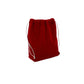 Cotton Drawstring bag Red