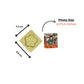 Wooden Flower Photo Frame Fridge Magnet for Home Decor, Living room, Kitchen & Office Decoration|Gift For Family, Friend
