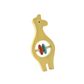 Giraffe Shaped Wooden Rattle