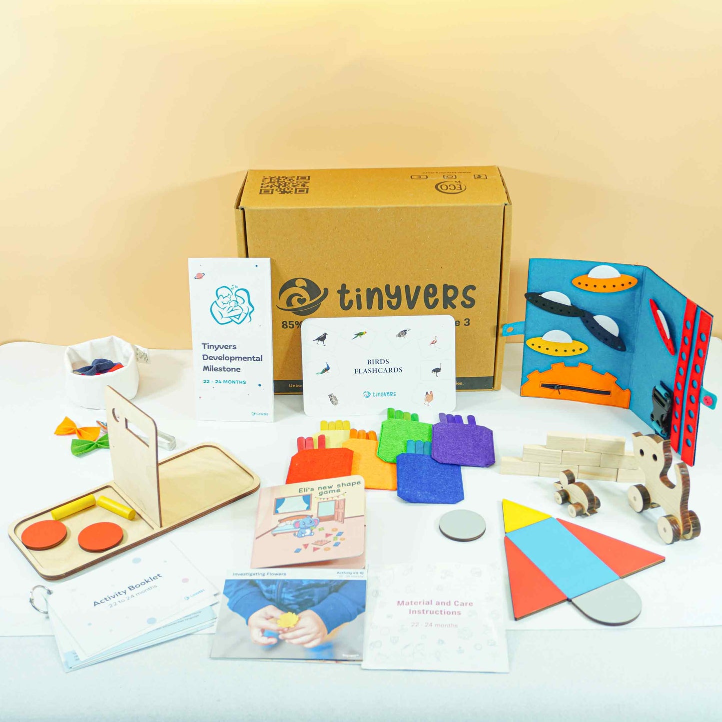 Tinyvers Educational Learning Kits | Activity Kits (0-3 Years)