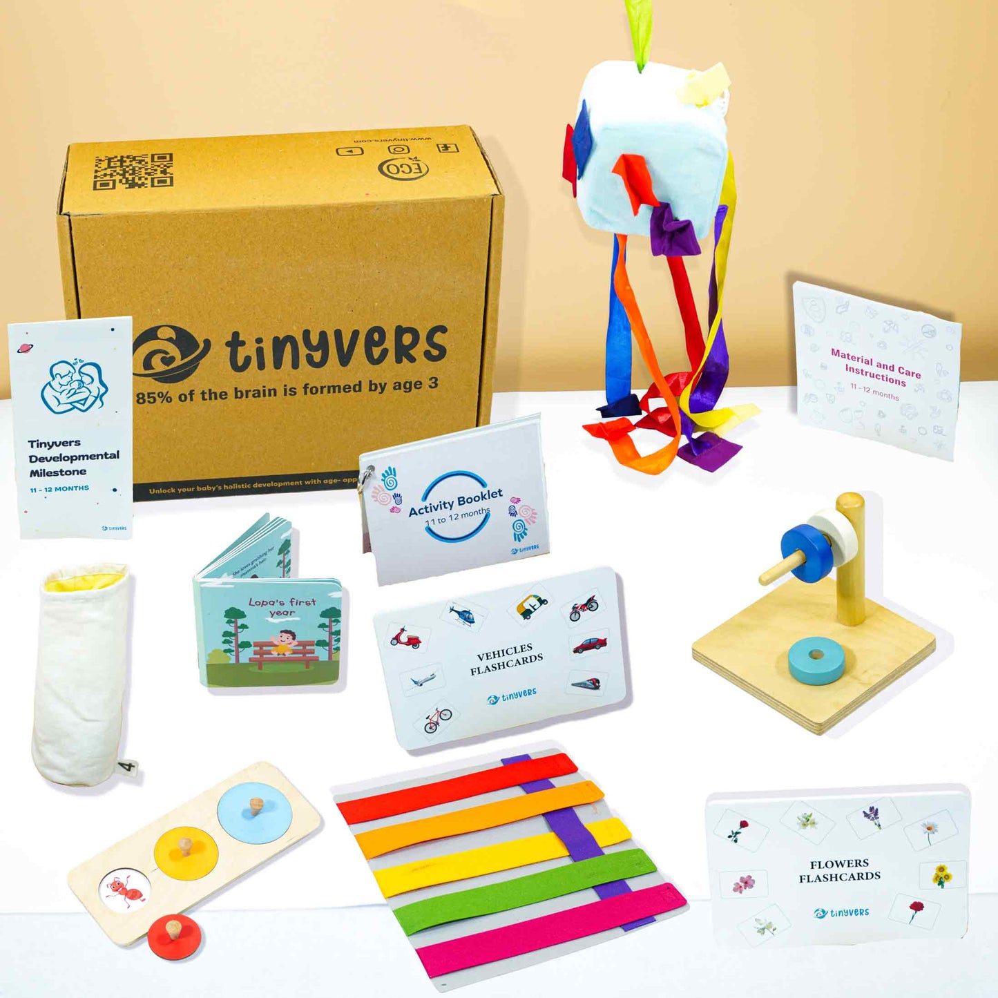 Tinyvers Educational Learning Kits | Activity Kits (0-3 Years)