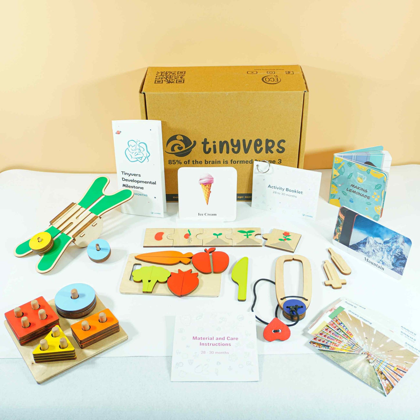 Tinyvers Educational Learning Kits | Activity Kits (0-3 Years)