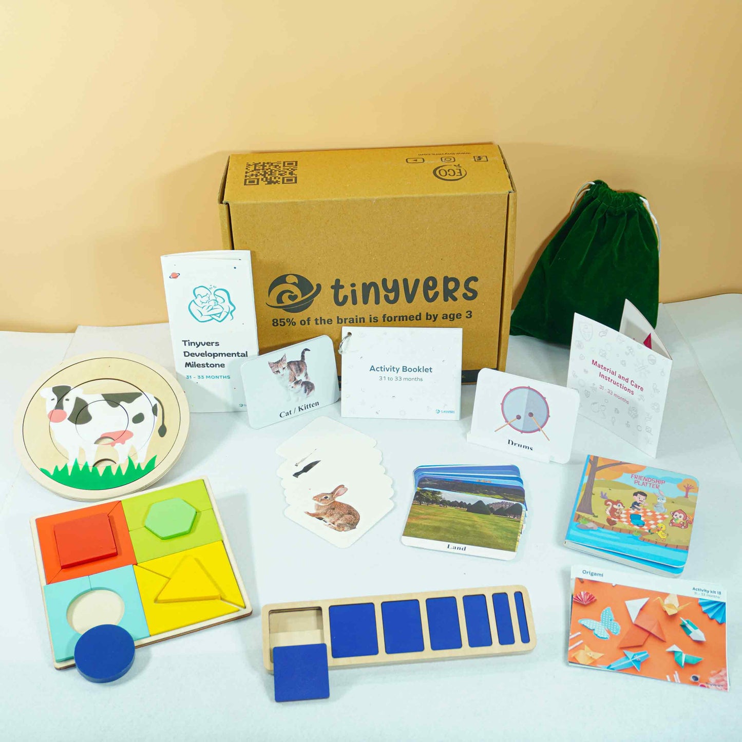 Tinyvers Educational Learning Kits | Activity Kits (0-3 Years)