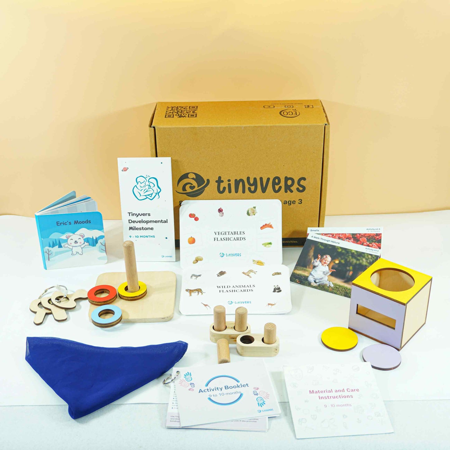 Tinyvers Educational Learning Kits | Activity Kits (0-3 Years)