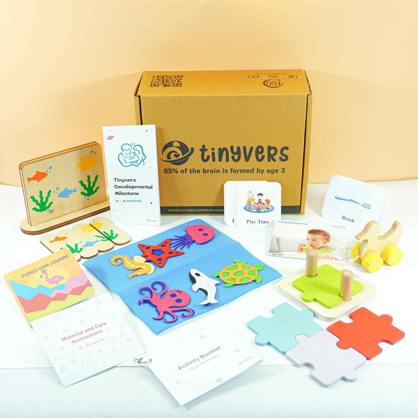 Tinyvers Educational Learning Kits | Activity Kits (0-3 Years)