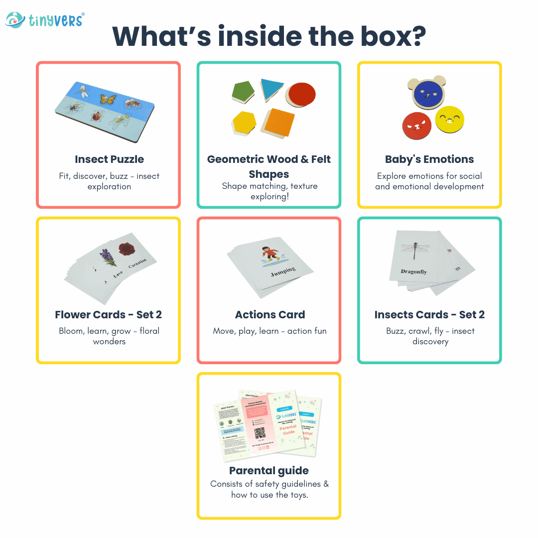 Month 17 : Monthly Educational Learning Box | Level 17 | Montessori Box