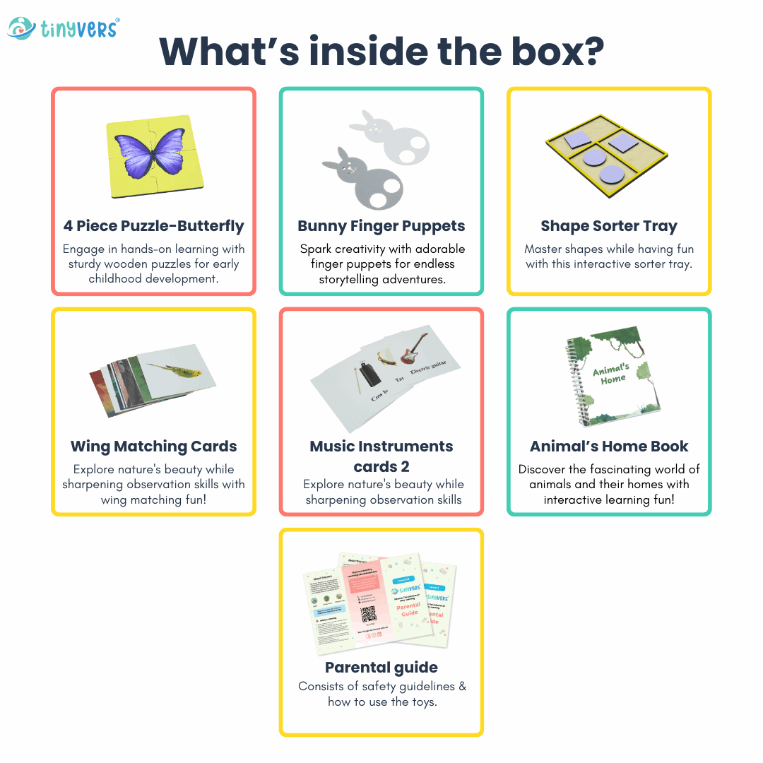 Month 29 : Monthly Educational Learning Box | Level 29 | Montessori Box