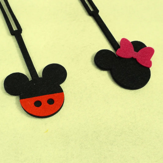 Adorable Minnie & Micky Mouse Bag Charm Keychain Cute & Durable Charm for Bags, Keys, and Gifts