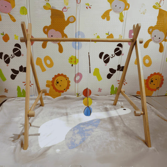 Montessori Baby Floor Gym For Mobiles Hanging Toys, Baby Activity Gym