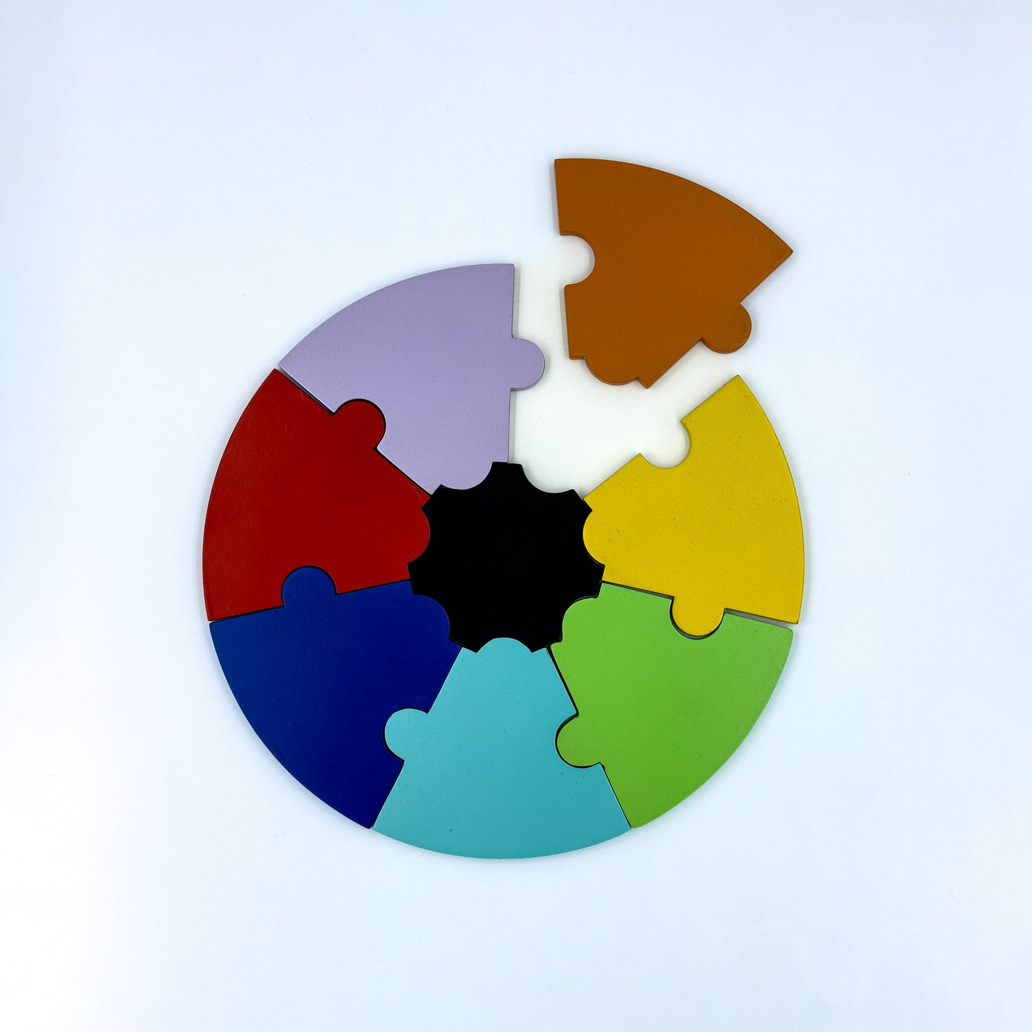 Rainbow Colour Hue Jigsaw Puzzle