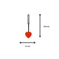 Adorable Fire, Heart, Star Bag Charm Keychain Cute & Durable Charm for Bags, Keys, and Gifts